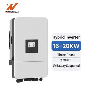 อินเวอร์เตอร์ไฮบริด Deye16kW พร้อมแบตเตอรี่แรงดันต่ำ 32kWh ระบบโซลาร์เซลล์สำหรับบ้านพักอาศัย - Product Image 2
