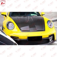 Kit de Carrocería Z-ART 992 GT3 de Plástico para Porsche 992 911, Kit Aerodinámico de Inyección PP para 911 2019+ Carrera S GTS 4S