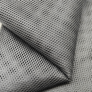 Tela de malla de poliéster de alta densidad de 139g/m², <span class=keywords><strong>material</strong></span> transpirable y elástico para la producción de bolsas de red de compras - Product Image 2