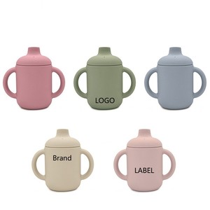 Tasses à bec en silicone pour bébés, tasses d'alimentation en silicone pour bébés - Product Image 2