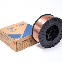 Fil de soudage MIG CO2 ER70S-6, fil de soudage en acier au carbone massif recouvert de cuivre, 0,8 mm, 1,0 mm, 1,2 mm, 1,6 mm