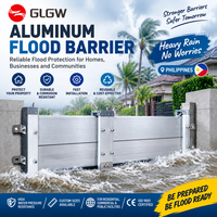 Penghalang Banjir Tahan Air Aluminium, Barriera Portabel Anti Banjir, Penghalang Banjir Portabel untuk Perlindungan Rumah
