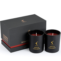 Juego de Regalo de Velas Aromáticas de Lujo, Velas de Cera de Soya Personalizadas con Fragancia