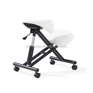 海悦钢架姿势矫正正旋转制图办公室人体工程学膝盖高品质跪椅HY5001-1