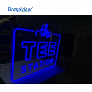 Guangzhou led bar salón de pelo vivos led de neón flex de neón signo - Product Image 6