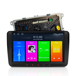 9Inch Volkwagen Nói Chung Máy Xe Đa Phương Tiện Máy Nghe Nhạc Không Dây Carplay & Android Tự Động BT FM Wifi - Product Image 1