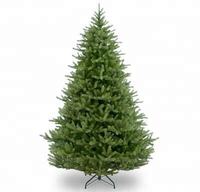 Sapin de Noël décoré de 4 à 7 pieds, décorations de Noël de qualité supérieure, sapin de Noël artificiel vert réaliste décoré avec une base robuste
