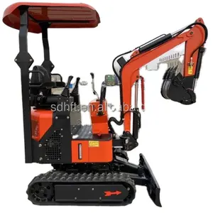 Free shipping CE EPA 2024 New factory direct custom 1ton 2ton 1.2 ton crawler mini excavator