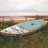 HITU SP1612 Oem Vente en gros 11'8 Surf Paddleboard Air Sup Board Sports nautiques Gonflable Stand Up Paddle Board Planche de surf