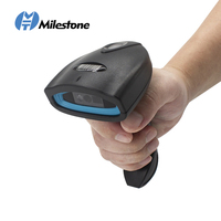 Lector de código de barras, escáner de código de barras QR, Android, papel, USB, láser, Stock, supermercado, inalámbrico de mano, 2,4g, 1D, 2D, A4, 32 bits, 1 año