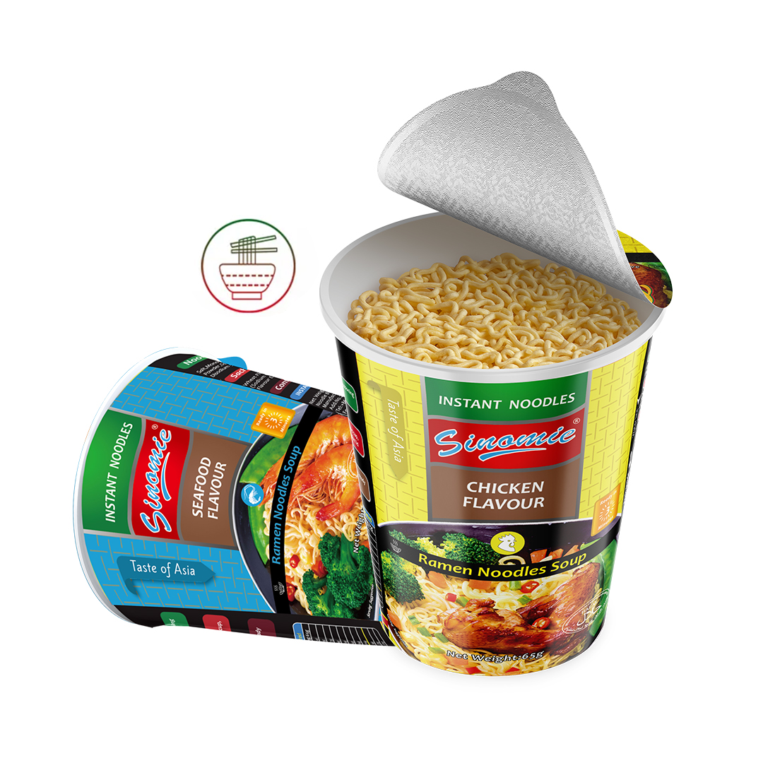 Chinese Best Selling Soup Fast Food Mr Noodles Low Sodium Delicious Halal Cup Instant Noodles