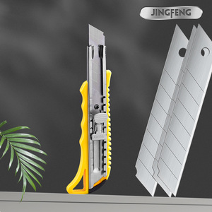 Jingfeng Utility Knife 16cm Stainless Steel Blade Cutter For Paper Wood Crafting - Product Image 3