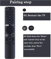 Control Remoto de Repuesto XMRM-19 para Xiaomi Tv P1, P1E, Q1, Q1E con Control Remoto por Voz BT