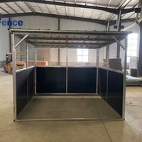 Écuries à chevaux portables à prix avantageux, faciles à démonter, avec toit, personnalisables, 6 pieds, 7 pieds, 8 pieds, enclos pour chevaux