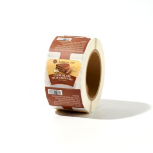 ملصق ذاتي اللصق مخصص بلون لؤلؤي لتغليف الحلويات والكعك - Product Image 2