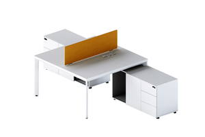 Meubles de bureau modulaires modernes Poste de travail 4 8 10 personnes Travail ouvert Combinaison de postes de travail de bureau assis en face - Product Image 4