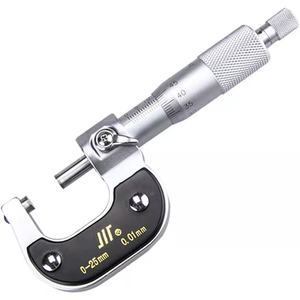 Pinza micrometro ad alta precisione in acciaio inossidabile 0-25-50-75 Micron risoluzione 0.01mm precisione grande spessore laterale a spirale - Product Image 3