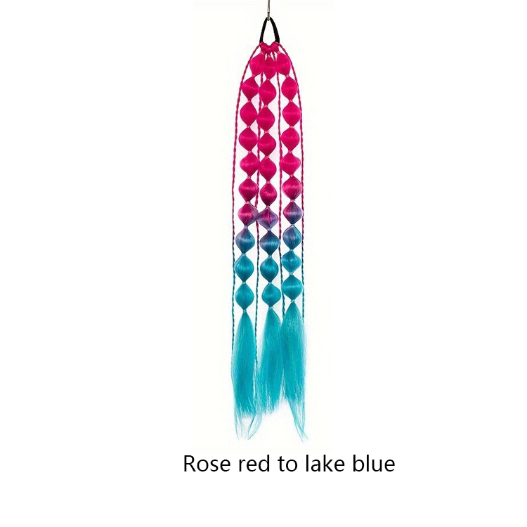 Rojo rosa a azul lago