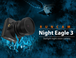 Cámara Nocturna RunCam Night 3 de Fibra de Carbono de 1000TVL con Soporte OSD para Vuelo de Drones - Product Image 2