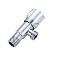 LIRLEE 201SS Robinet d'angle brossé et chromé, fabricant chinois, avec cartouche en laiton à ouverture rapide