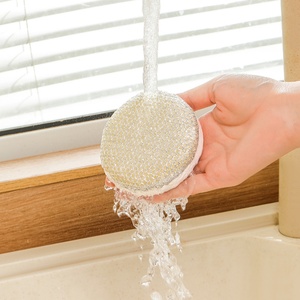 Kitchen Decontamination Bathtub Brush <b>Tile</b> Brush Marvelous Pot Cleaning Accessories Cooktop Steel Wire Cloth Cleaning Brush - Product Image 5