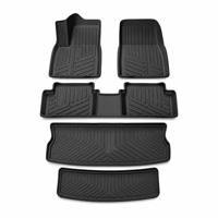 Tapis de coffre arrière TPE pour Tesla Model 3 Model Y, imperméables, antidérapants, accessoires intérieurs toutes saisons