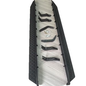 Lt Running Boards Steel Black Foldable <b>Screw</b> Fixing For Toyota Hilux Travo 2026 Full <b>Set</b> - Product Image 5