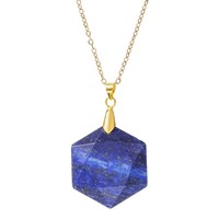 Cristaux en gros, acier inoxydable, améthyste, pendentif étoile à six branches, collier, bijoux bohèmes, vente en gros à Madagascar