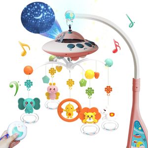 <span class=keywords><strong>Carrusel</strong></span> Musical <span class=keywords><strong>para</strong></span> bebé, luces nocturnas suaves, proyección colgante, animales giratorios, sonajero, juguetes, <span class=keywords><strong>cuna</strong></span> <span class=keywords><strong>de</strong></span> bebé, móvil con música - Product Image 1