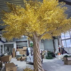 Árbol Artificial <span class=keywords><strong>de</strong></span> Banyan Dorado <span class=keywords><strong>de</strong></span> Fibra <span class=keywords><strong>de</strong></span> Vidrio Personalizado <span class=keywords><strong>de</strong></span> 5m, Árbol <span class=keywords><strong>de</strong></span> la Abundancia para Decoración <span class=keywords><strong>de</strong></span> Hoteles y Centros Comerciales - Product Image 4