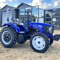 50-120hp 4WD Tracteur à roues série Core Engine Tracteur agricole à vendre