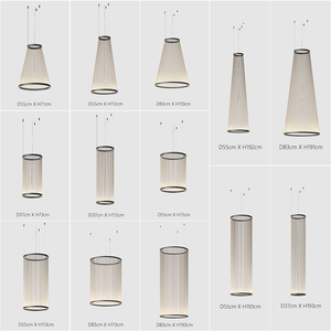 Grande suspension bohème - Luminaire LED moderne tressé à la main avec anneaux industriels pour la décoration de la maison, des hôtels et des restaurants - Product Image 4