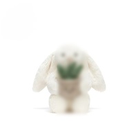 Jelly Cats Lapin Mignon en Peluche Douce et Esthétique, Modèle Bashful Bunny, Cadeau d'Anniversaire pour Enfants, Décoration d'Intérieur, Jouet en Peluche