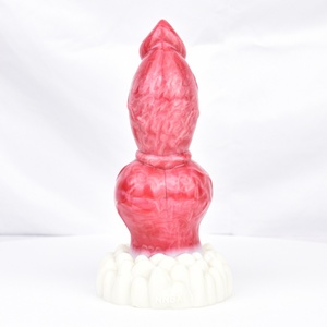 NNSX Lust Dog Toutu's Strong Body and Huge Balls Designed Silicone Dog Penis Adult Sex Toys Anal Plug Masturbator - Product Image 3