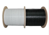 Kabel Patch Fiber Optik FTTH Outdoor 2 Core Plastik Teknik Bersertifikasi TLC FCC CE untuk Komunikasi Ambient