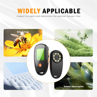 Ultra Macro Handheld Digital Microscope with 2.0 Inch Screen, Portable 500x Magnifying Glass 8 Adjustable 3-Level LED Lights