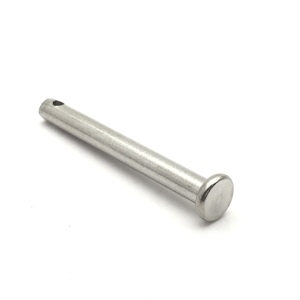 Goupille à tête ronde plate en acier inoxydable M3 M4 M5 M6 <span class=keywords><strong>M8</strong></span> M10 M12 avec rainure - Product Image 6