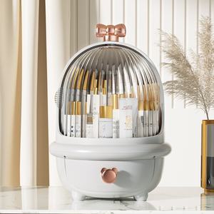 <span class=keywords><strong>Internet</strong></span> rouge cosmétiques boîte de rangement dortoir bureau anti-poussière Simple ménage organisateur commode <span class=keywords><strong>étagère</strong></span> - Product Image 3