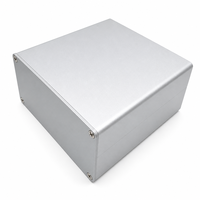 Boîtier de projet en aluminium anodisé 110*58mm, assemblable par glissement, pour grand circuit imprimé, alimentation électrique, instrument 100/200mm