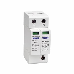 TYCOTIU TY-40 385 3P T2 Tipo 2 <span class=keywords><strong>Protezione</strong></span> Industriale da Sovratensioni in Plastica <span class=keywords><strong>Protezione</strong></span> da Fulmini 40kA MOV Classe II C 3 Poli - Product Image 5