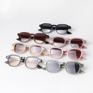 STORY STY2510D Classic UV400 <span class=keywords><strong>Gafas</strong></span> de sol redondas personalizadas Unisex Rivet Polygon Anteojos Moda Gradiente Lente Rosa <span class=keywords><strong>Gafas</strong></span> de sol - Product Image 5