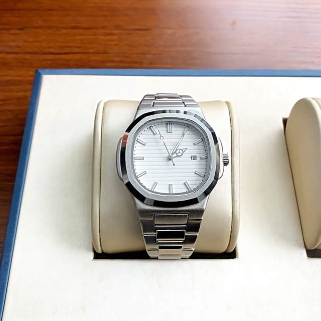 Custom Logo Business Classic High Quality Man Wristwatch Fashion Calendar Waterproof Quartz Mens Watch