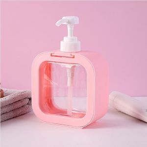 Custom Logo 300Ml 500Ml Plastic White Black <b>Pink</b> Shampoo Bottle Dispenser Biodegradable Empty Bottle With <b>Pump</b> - Product Image 5