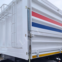 LUYI Meilleur Prix Semi-remorque Agricole Benne Arrière à Essieu Complet, Remorque de Transport de Marchandises, 2 Essieux, Charge Utile Maximale 50 Tonnes