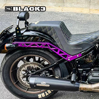 Fat bob Breakout Deluxe Heritage Classic Softail Slim Sport Glide Accessoires de moto Support de cadre réel Assemblage de bras oscillant