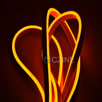 12V/24V 6*12 8*16 110leds/m 120leds/m bande lumineuse néon unicolore en silicone pur une lumière un coupeur/1cm