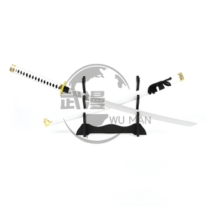 <span class=keywords><strong>Fate</strong></span>/<span class=keywords><strong>Grand</strong></span> <span class=keywords><strong>Order</strong></span> Okita Souji Tachi Blanco de 101 cm, Accesorio de Cosplay de Madera con Saya Blanca para Eventos de Cosplay - Product Image 3