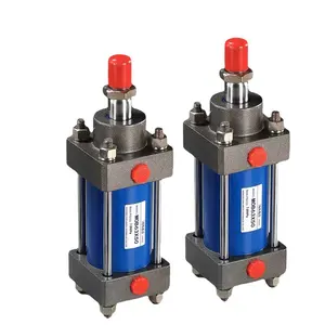 MOB series light types hydraulic cylinder with front flange double acting hydraulic cylinders