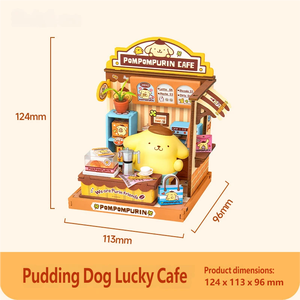 <span class=keywords><strong>บ้าน</strong></span>ไม้ไผ่จิ๋ว DIY ของครอบครัวมายเมโลดี้ คุโรมิ ชุดประกอบทำมือ ของขวัญสำหรับผู้หญิง บรรจุกล่องสี - Product Image 5