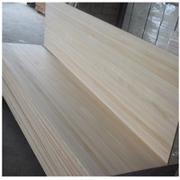 Precio de Fábrica Tablero de Madera de Paulownia Sólida Grado AA para Ataúdes 18mm 20mm 28mm 4x8 Paneles de Madera de Paulownia con Cantos Encolados para Ataúdes